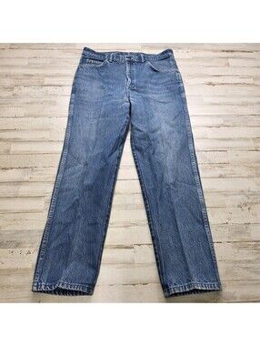 Vintage Bill Blass Denim Blue Jeans Fits 33x29 High Rise